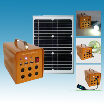 12V/6W Portable Solar Camping Power  Bank